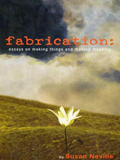 Title details for Fabrication by Susan Neville - Available